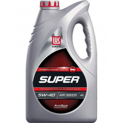 Масло моторное ЛУКОЙЛ СУПЕР 5W-40 4л.