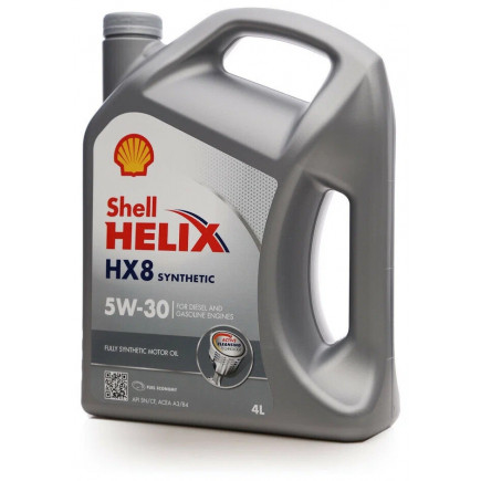 Масло моторное SHELL HELIX HX8 5W30 SN/CF 4L