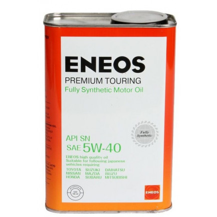 Масло моторное ENEOS PREMIUM TOURING 5W40 SN (Корея) (1L)
