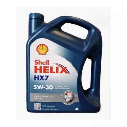 Масло моторное SHELL HELIX HX7 5W30 4л Масло моторное SHELL HELIX HX7 5W30 4л