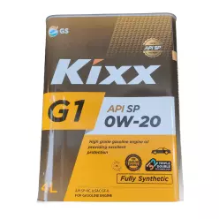 Масло моторное синт. KIXX G1 0W20 SP. GF-6A (Корея) (4L)