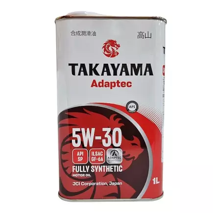 Масло моторное TAKAYAMA Adaptec 5W-30 API SP\GF-6 A 1л Масло моторное TAKAYAMA Adaptec 5W-30 API SP\GF-6 A 1л