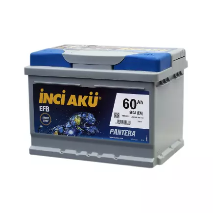 Inci Aku Start-Stop EFB - 60 (о.п.) низ. Inci Aku Start-Stop EFB - 60 (о.п.) низ.