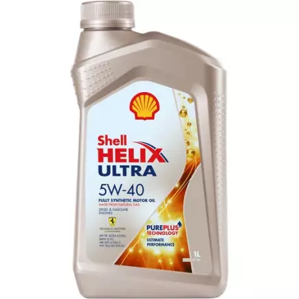 Масло моторное SHELL HELIX ULTRA 5W40 SN/CF, A3/B4 1L Масло моторное SHELL HELIX ULTRA 5W40 SN/CF, A3/B4 1L