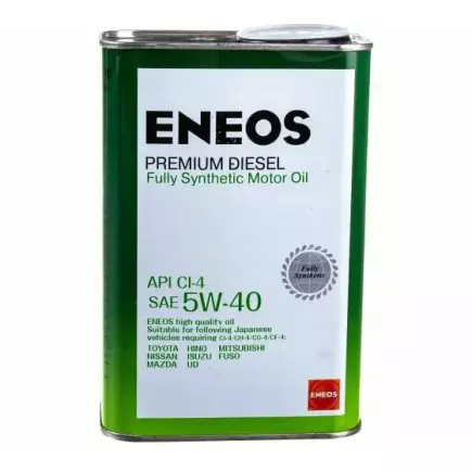 Масло моторное ENEOS PREMIUM DIESEL 5W40 CI-4 (Корея) (1L) Масло моторное ENEOS PREMIUM DIESEL 5W40 CI-4 (Корея) (1L)
